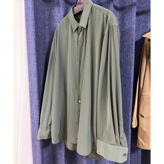 ラッドミュージシャン(LAD MUSICIAN)のGREEN BIG SHIRT / LadMusician(シャツ)