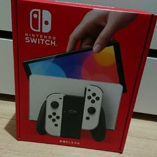 ニンテンドースイッチ(Nintendo Switch)の任天堂 Switch 有機ELモデル ホワイト 新品未開封(携帯用ゲーム機本体)