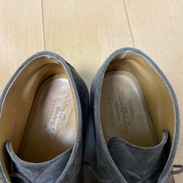 ジャラン　スリウァヤ　チャッカブーツ　ダークブラウンスエード　ダイナイトソール メンズの靴/シューズ(ドレス/ビジネス)の商品写真