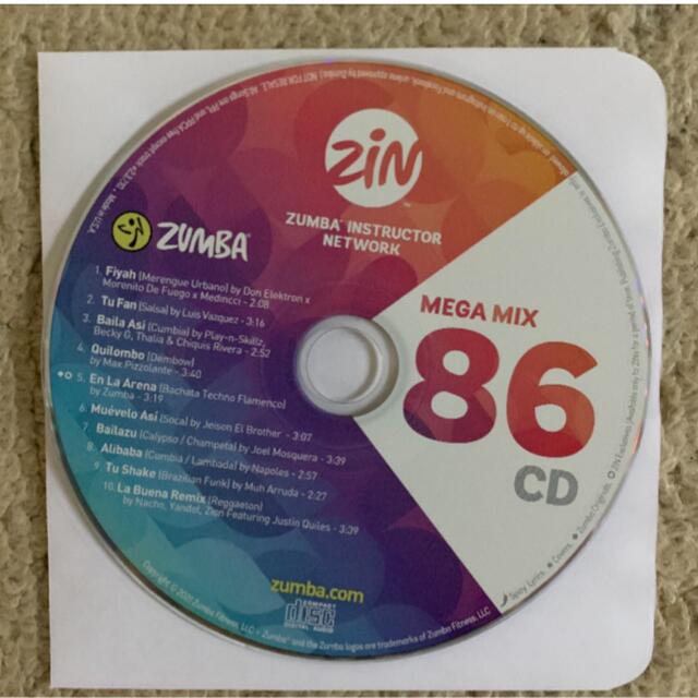 ZUMBA　ズンバ　DVD　CD　ZIN　MEGAMIX　各種