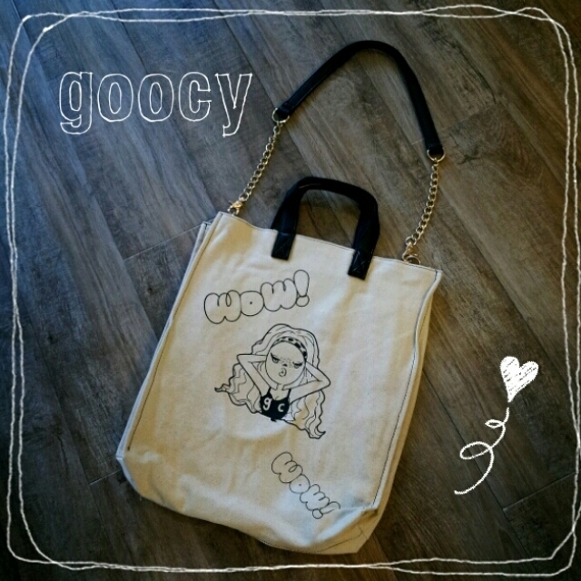 goocy(グースィー)のグースィ新品トートバッグ レディースのバッグ(トートバッグ)の商品写真