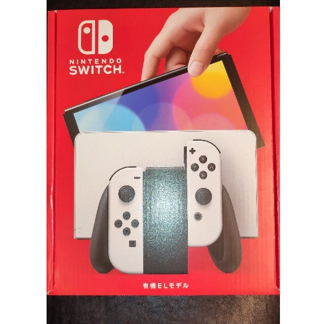 保証書付き　Nintendo Switch  有機EL　ホワイト家庭用ゲーム機本体