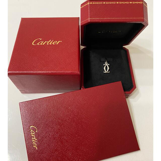 カルティエ(Cartier)のカルティエ　2Cチャーム　ホワイトゴールド(チャーム)