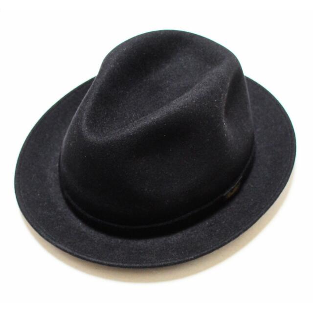 Borsalino(ボルサリーノ)の《ボルサリーノ》新品 秋冬モデル 高級ラビットファーフェルトハット 61(XL) メンズの帽子(ハット)の商品写真