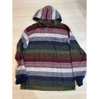 シュプリーム(Supreme)のsupreme knit stripe hooded L/S sweater (ニット/セーター)