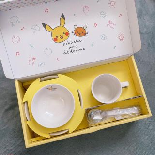 ポケモン(ポケモン)のモンポケ＊食器ギフトセット(離乳食器セット)