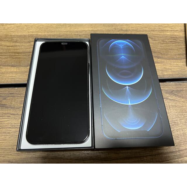 iPhone(アイフォーン)の中古美品 iPhone 12 Pro 256GB パシフィックブルー 香港版 スマホ/家電/カメラのスマートフォン/携帯電話(スマートフォン本体)の商品写真