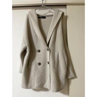 ザラ(ZARA)のZARAニットコート(ニットコート)