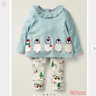 ボーデン(Boden)のmini boden ♡ セットアップ ペンギン クリスマス(シャツ/カットソー)