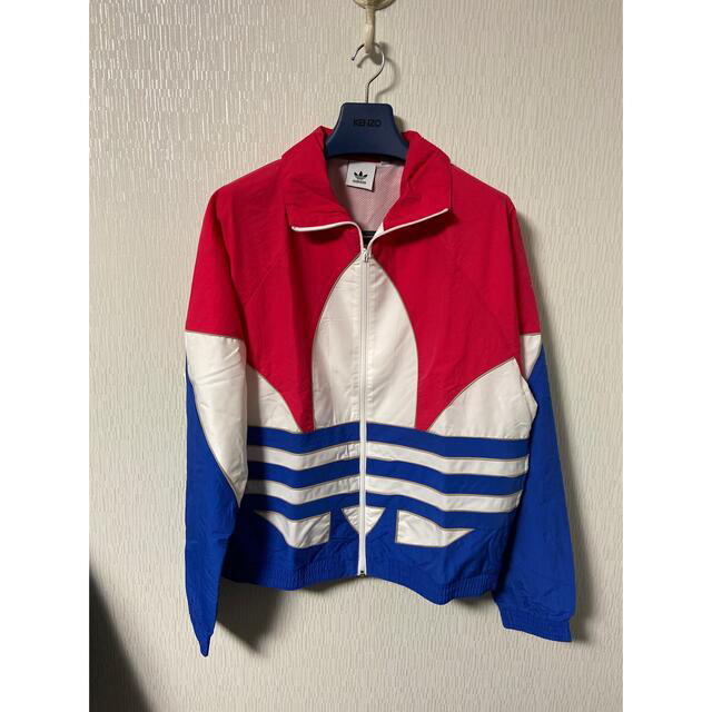 直売割引 ロコモコ様専用80s'/adidasトラックジャケット刺繍ロゴ アウトレット最安価格 ロコモコ様専用80s'/adidasトラックジャケット刺繍ロゴ/ブルー/L-XL ジャージ