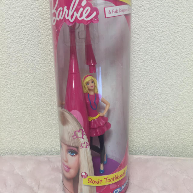 Barbie(バービー)の☆お値下げ☆新品未使用‼︎ Barbie 電動歯ブラシ スマホ/家電/カメラの美容/健康(電動歯ブラシ)の商品写真