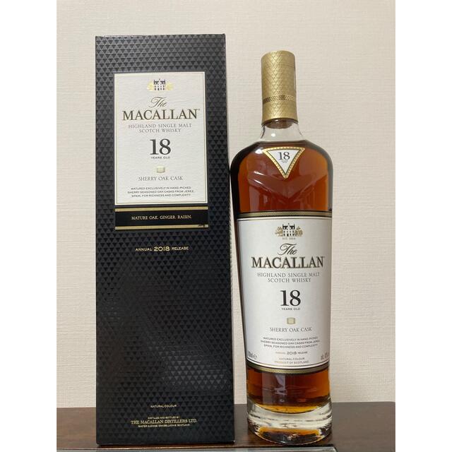 MACALLAN マッカラン18年 シェリーオーク　2018年リリース