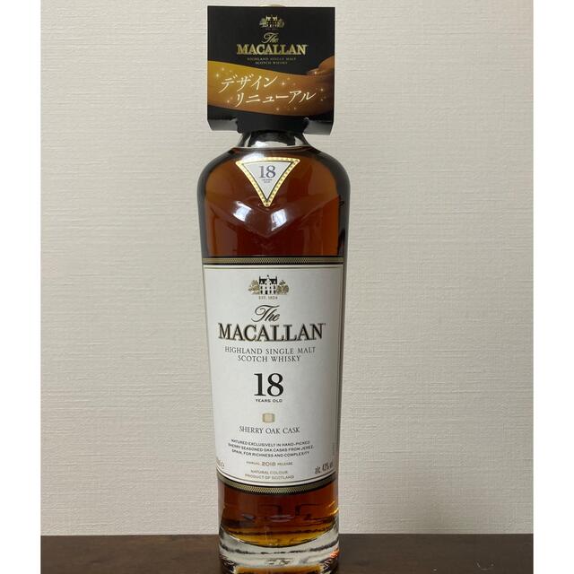 MACALLAN マッカラン18年 シェリーオーク　2018年リリース