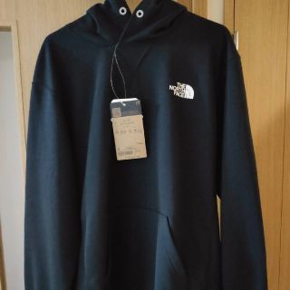 ザノースフェイス(THE NORTH FACE)のTHE NORTH FACE スクエア ロゴ フーディ Lサイズ タグ付(パーカー)