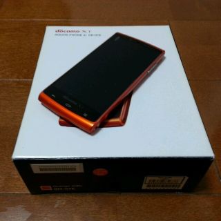 新品未使用 SH-07E AQUOS PHONE si オレンジ(スマートフォン本体)