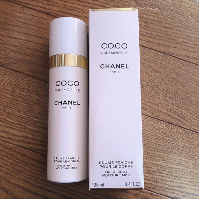 CHANEL(シャネル)のほぼ未使用★シャネル ココマドモアゼル フレッシュ ボディミスト 箱付★ コスメ/美容のボディケア(その他)の商品写真