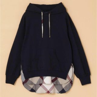完売 ブルーレーベル クレストブリッジ ミニ裏毛 レイヤード