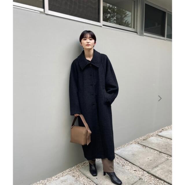 TODAYFUL ビッグカラーブークレーウールコートの通販 by s shop