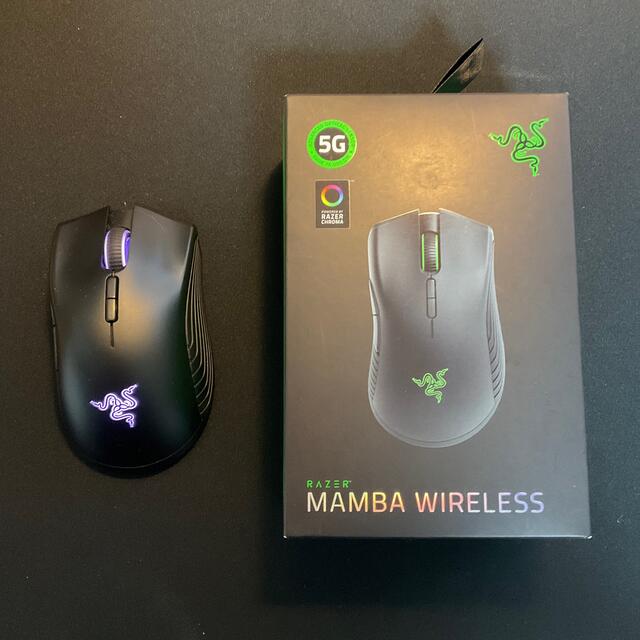 Razer MAMBA WIRELESS ワイヤレスゲーミングマウス スマホ/家電/カメラのPC/タブレット(PC周辺機器)の商品写真