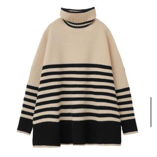 clane     TURTLE WIDE SLIT KNIT TOPS(ニット/セーター)