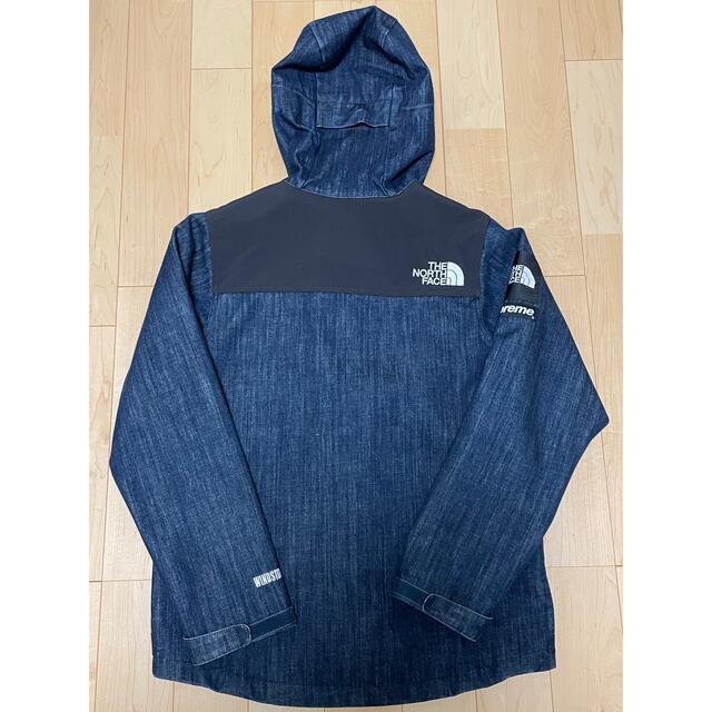 THE NORTH FACE(ザノースフェイス)のsupreme north face denim dot shot jacket メンズのジャケット/アウター(マウンテンパーカー)の商品写真