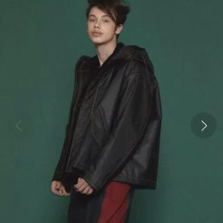 シャリーフ(SHAREEF)の限定価格！シャリーフ  SHAREEF HOODIE SHORT JACKET(ブルゾン)