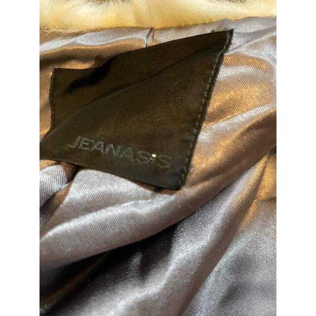 JEANASIS(ジーナシス)のジーナシス　美品　ファーコート レディースのジャケット/アウター(毛皮/ファーコート)の商品写真