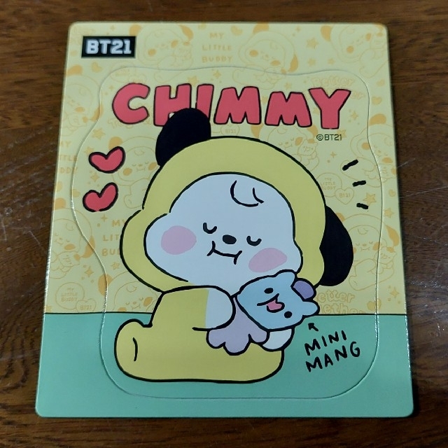 防弾少年団(BTS)(ボウダンショウネンダン)のBT21 マグネットコレクション　CHIMMY  SHOOKY  MANG エンタメ/ホビーのおもちゃ/ぬいぐるみ(キャラクターグッズ)の商品写真