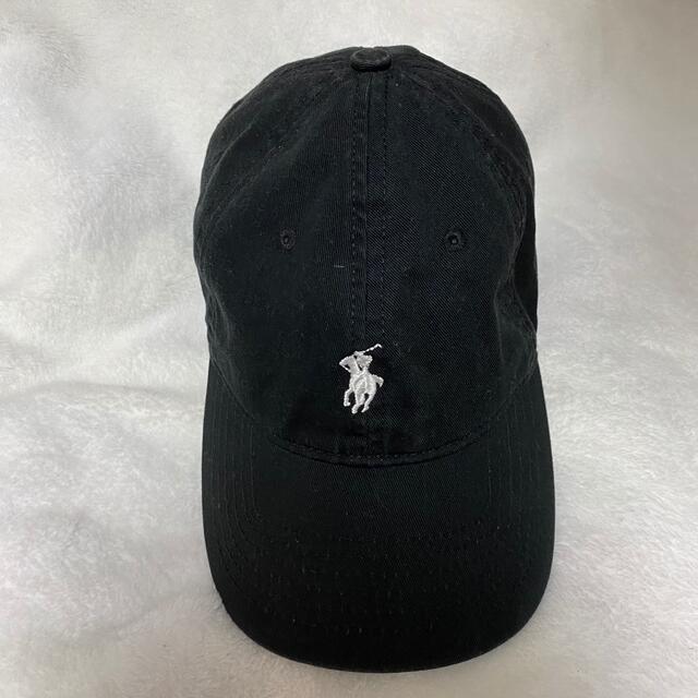 POLO RALPH LAUREN(ポロラルフローレン)のpolo ラルフローレン　キャップ　黒 メンズの帽子(キャップ)の商品写真