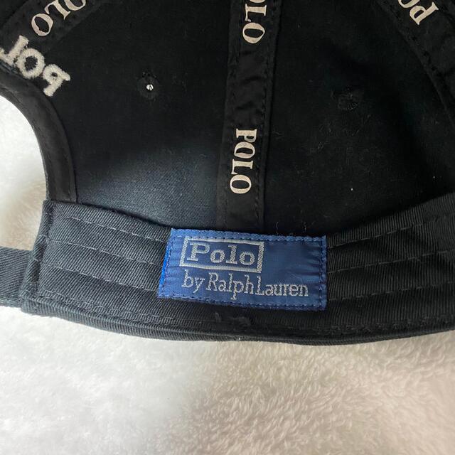 POLO RALPH LAUREN(ポロラルフローレン)のpolo ラルフローレン　キャップ　黒 メンズの帽子(キャップ)の商品写真