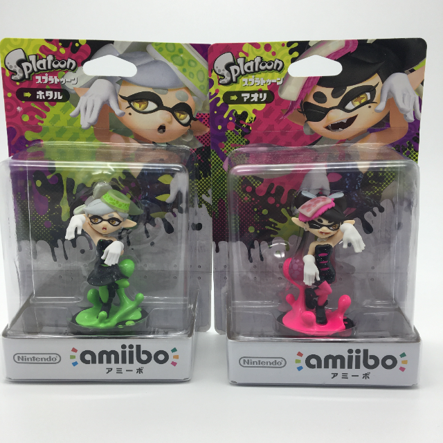0086??amiibo ホタル とアオリの2体セット?レア未開封?