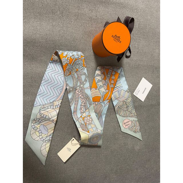 HERMES エルメス2021 ツイリー 杖傘と決闘 箱あり HERMES エルメス2021 ツイリー 杖傘と決闘 箱あり