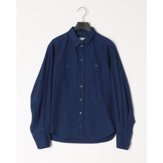 メゾンキツネ(MAISON KITSUNE')のメゾンキツネ インディゴ VERONA SHIRT(シャツ/ブラウス(長袖/七分))