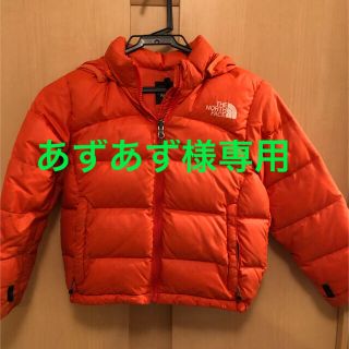 ザノースフェイス(THE NORTH FACE)の【あずあず様専用ページ】ノースフェイス　ダウンジャケット　120(ジャケット/上着)