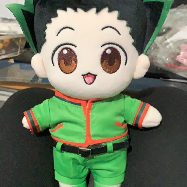 ください】 R⑥3 ハンタ ぬいぐるみ 主人公 ゴン 20cm 人形 ドール ...