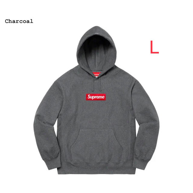 Supreme Box Logo Hooded Sweatshirt Lサイズ - パーカー