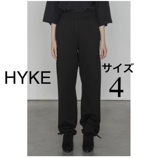 ハイク(HYKE)の21AW HYKE SWEAT PANTS Blackサイズ4 新品未使用完売品(その他)