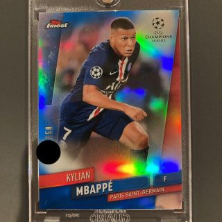 150枚限定 チームカラー！ MBAPPE TOPPS FINEST 2020(シングルカード)