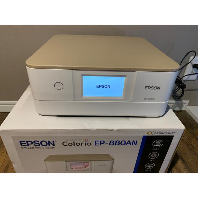 エプソン カラリオプリンター EP-880AN ニュートラルベージュ(1台)