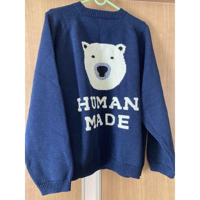 売れ筋がひ贈り物！ HUMAN ヒューマンメイド　ニット　セーター MADE ニット+セーター
