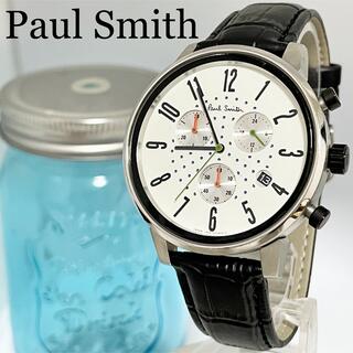ポールスミス(Paul Smith)の18 ポールスミス時計　メンズ腕時計　ブラック　クロノグラフ　箱付き　付属品付き(腕時計(アナログ))