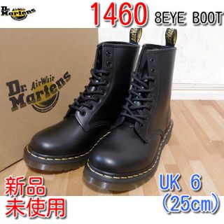 ドクターマーチン(Dr.Martens)のドクターマーチン ブーツ 8ホール 黒 くろ 1460 UK6(ブーツ)