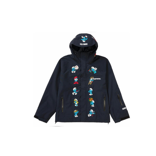 Supreme Smurfs Gore-Tex Shell Jacketマウンテンパーカー