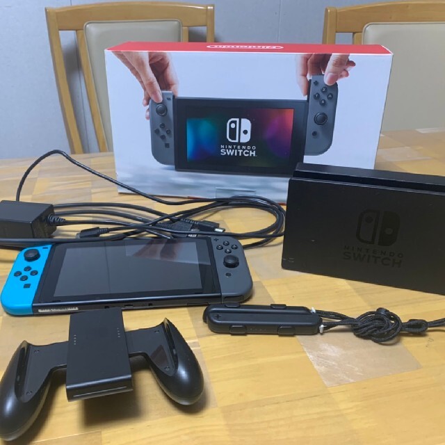 Nintendo Switch JOY-CON グレー 本体  HAC-S-KA