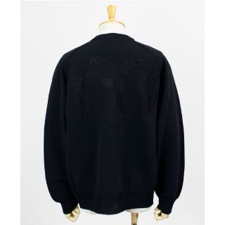 ヨウジヤマモト(Yohji Yamamoto)のY-3 M CLASSIC KNIT CREW SWEATER  ビッグロゴ(ニット/セーター)