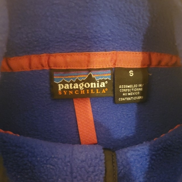 patagonia サイズS ブルー シンチラの通販 by マックス｜パタゴニアならラクマ - パタゴニア スナップt 低価お得