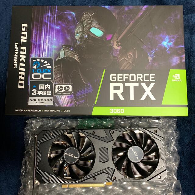 PCパーツ GALAKURO RTX3060 OC 12G