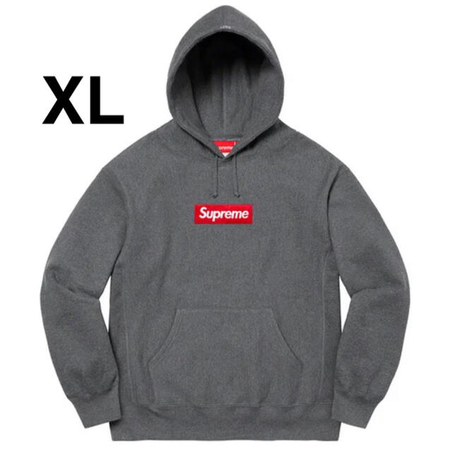 XL supreme Box Logo Hooded Sweatshirt - パーカー