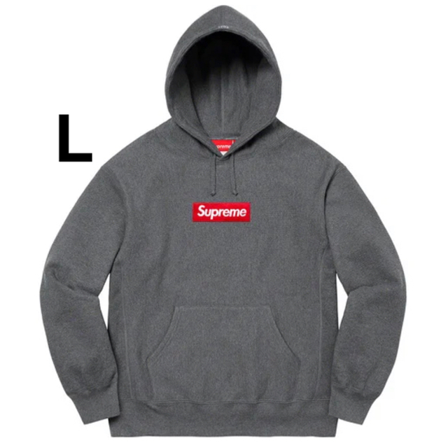 supreme Box Logo Hooded Sweatshirt L