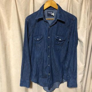 ラングラー(Wrangler)のデニム風　ウエスタンシャツ　ラングラー　Wrangler(シャツ)